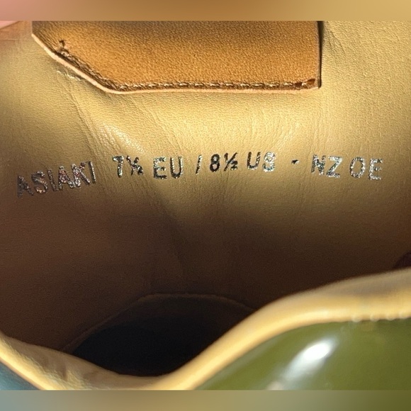 BALLY Asiaki Colorblock Leather High-Top Trainers Sneaker in Pumpkin * US Sz 8.5 - Picture 15 of 16